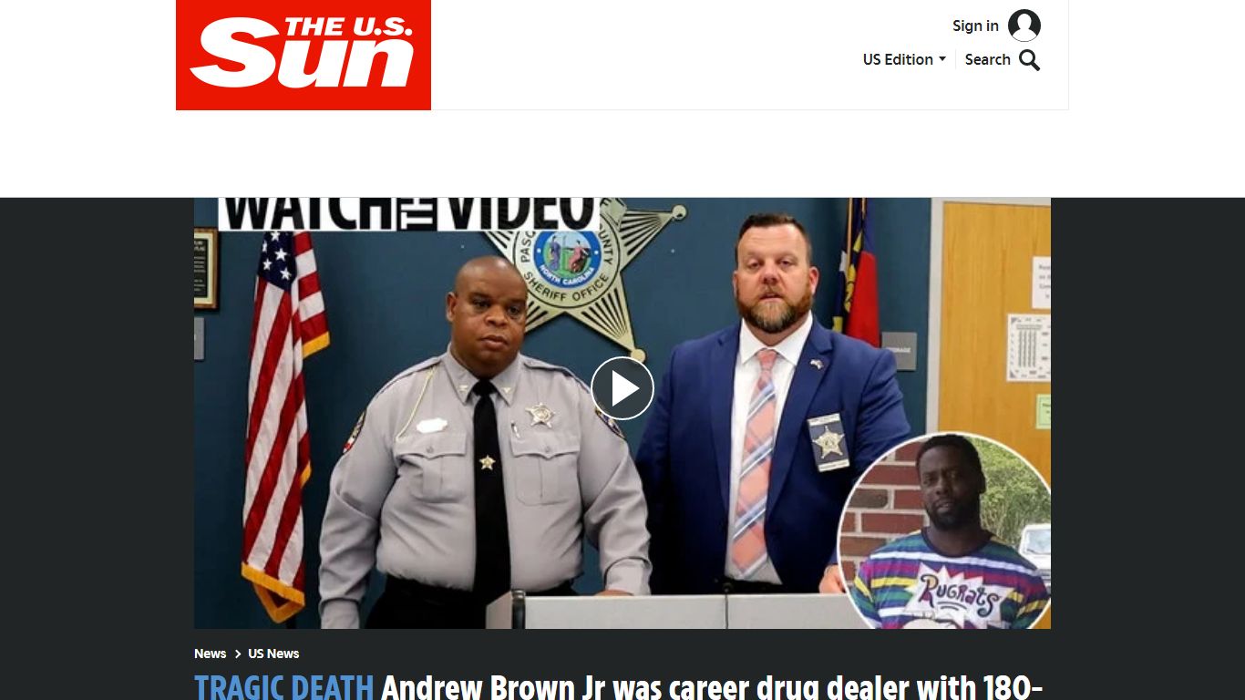 Andrew Brown Jr was career drug dealer with 180-page rap sheet dating ...